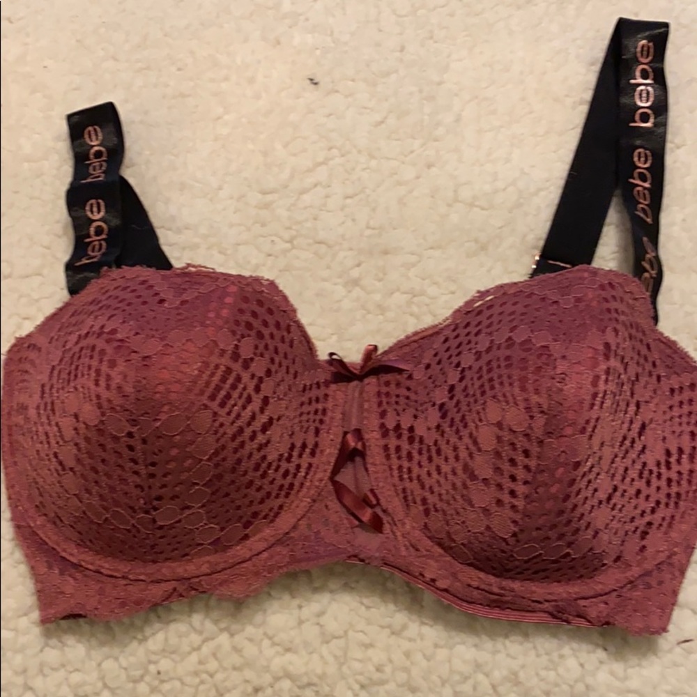 **FREE SHIPPING** BeBe Lacey push up bra